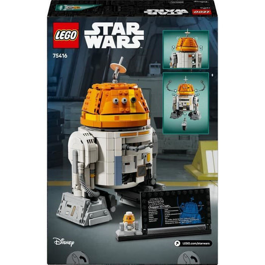 LEGO Star Wars 75416 Ahsoka the Astro-Mech Droid Chopper (C1-10P), Building Set, Ages 10+
