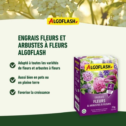 Flowers and flower fertilizers - Algoflash Naturasol - 2 kg