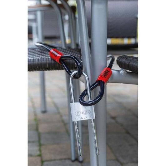 Padlock - ABUS - 64TI/50HB60-150 B/DFNLI Titalium - Aluminum body - Paracentric key