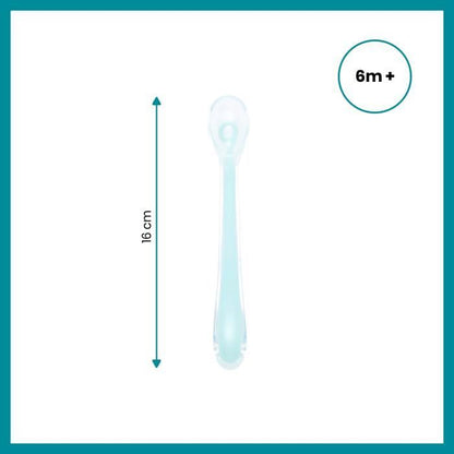 BABYMOOV Baby Spoons - First Age Silicone Spoons