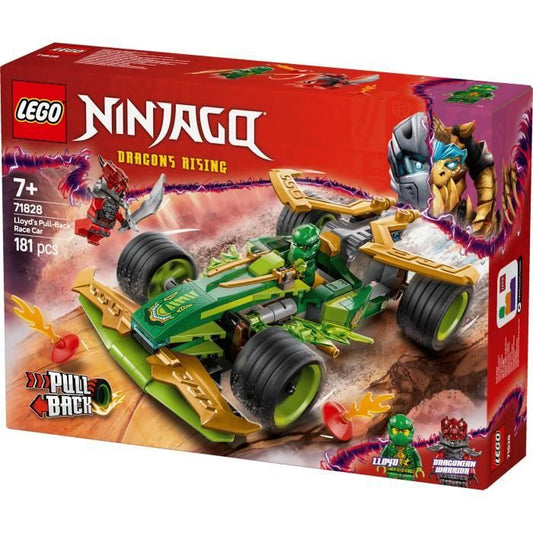 LEGO NINJAGO 71828 Lloyd's Pull-Back Racer - Building Toy