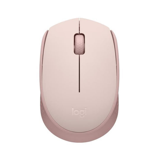 Logitech M171 wireless mouse 2.4 GHz with USB mini -receiver, Optical, Ambidextrum - Rose follow -up
