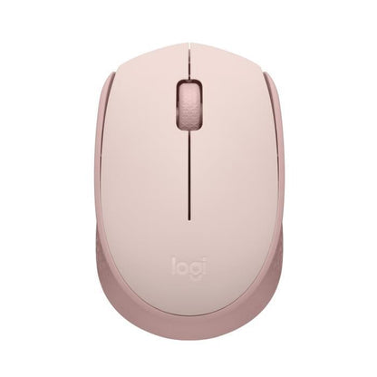 Logitech M171 wireless mouse 2.4 GHz with USB mini -receiver, Optical, Ambidextrum - Rose follow -up