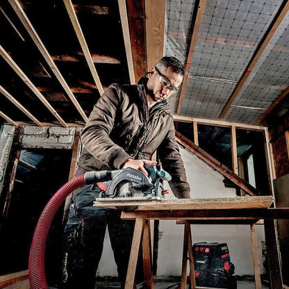 Cordless portable circular saw - METABO - KS 18 LTX 57 - 18 V - MetaBOX 340