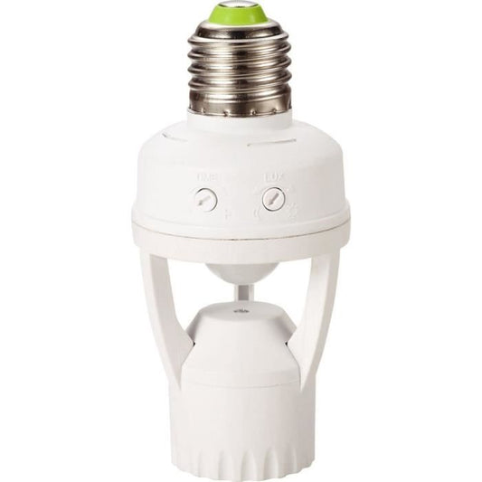 E27 socket - GAO - Detector - 360°, adjustable duration, LED/CFL compatible
