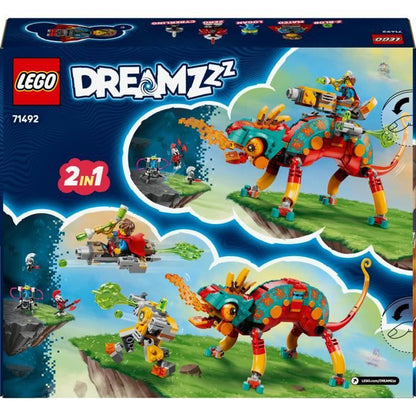LEGO Dreamzzz 71492 Mateo's Fire-Breathing Chameleon - Game for Boys Ages 7 - Gift Idea