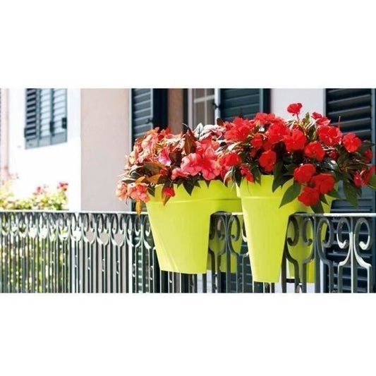 Artevasi Jardiniere for Capri balcony - 30 x 60 x h 30 cm - 26.8 L - Anthracite gray