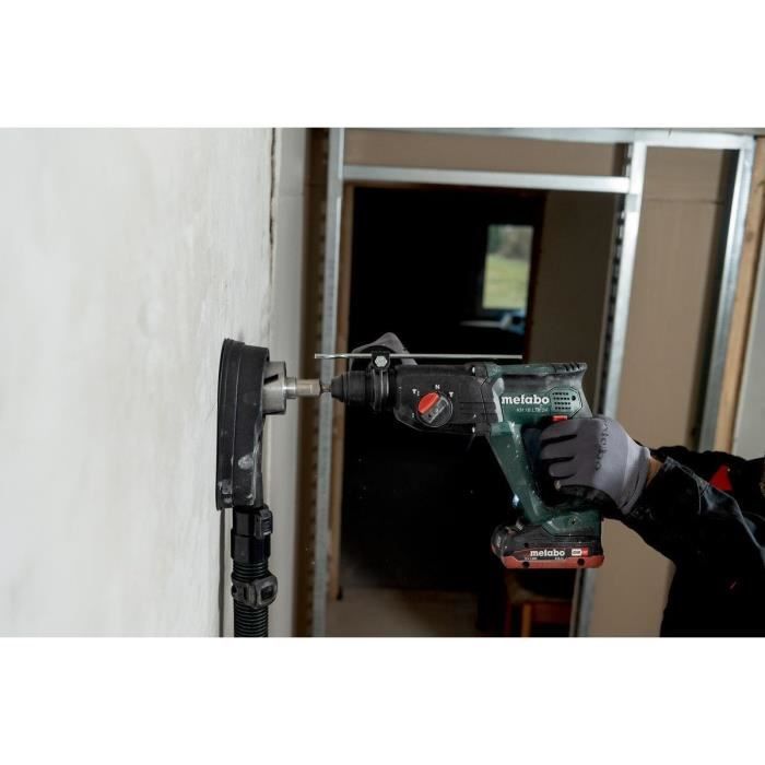 Cordless hammer drill - METABO - KH 18 LTX 24 - 18 V - MetaBOX 165 L