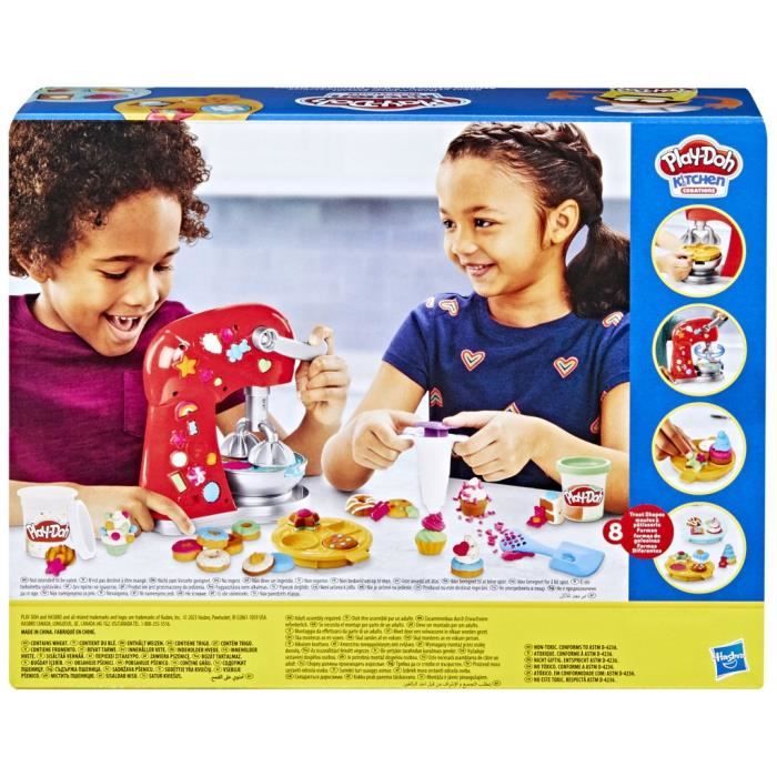 Play-Doh Kitchen Creations, Pastry Chef, Modeling Paste toy with Factical Kitchen Accessories
