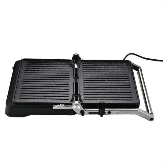 Meat grill - LITTLE BALANCE - 8734 - 2000 W - 6 positions - Aluminum / Black