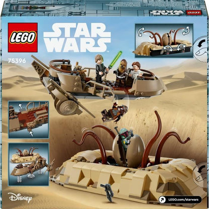 LEGO Star Wars 75396 Desert Skiff & Sarlacc Pit - Collector's Set