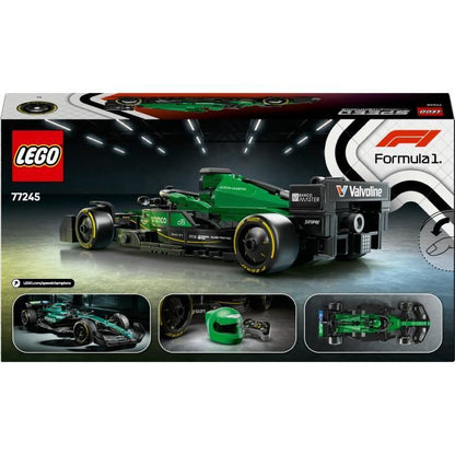 LEGO Speed Champions 77245 Aston Martin Aramco AMR24 F1 Car - Toy for 10 year old boys