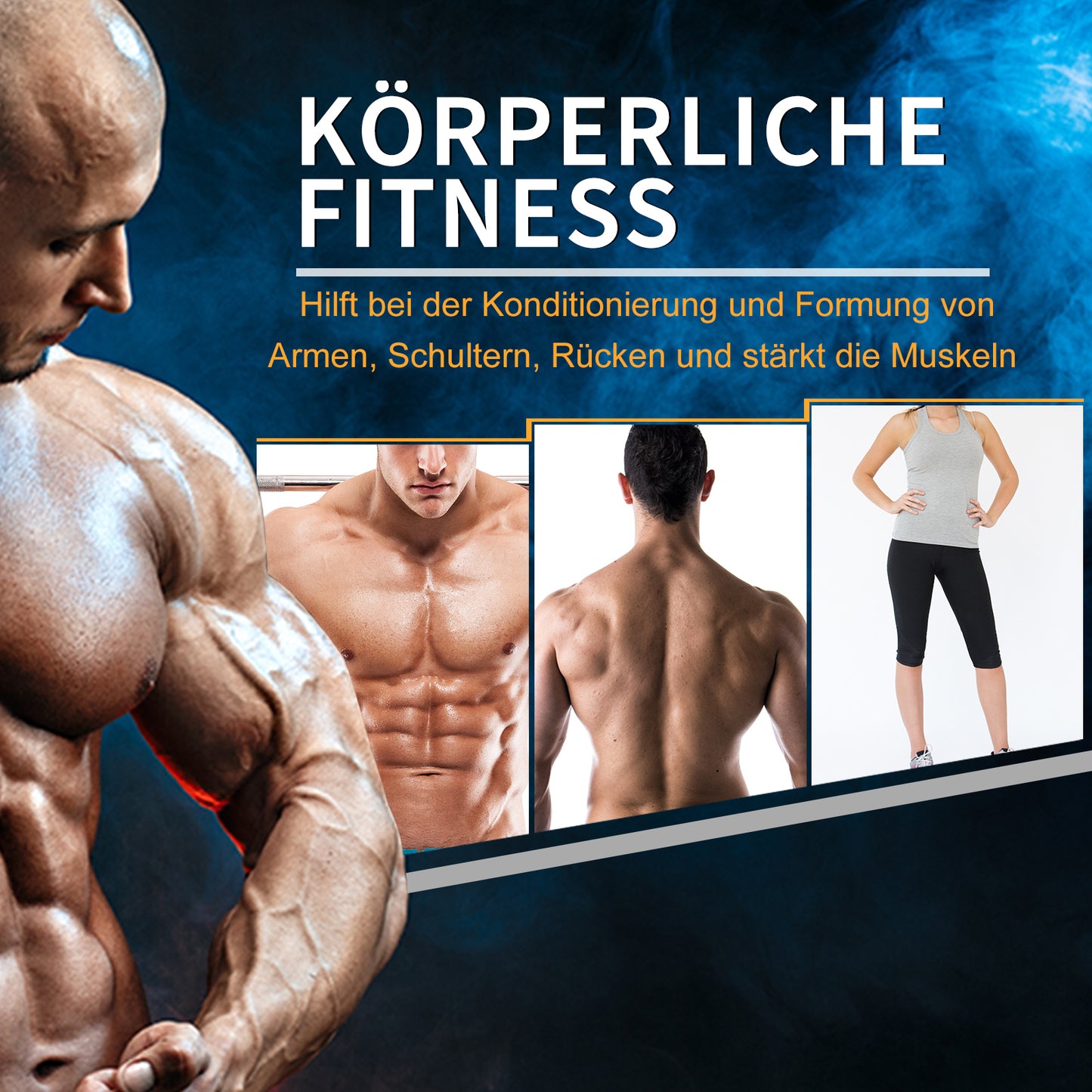 HOMCOM Hexagon Kurzhantel Gusseisen Hantel Gummi-Hantel Griff gerändelt Gewichte Metall Gummi schwarz 2 x 8 KG