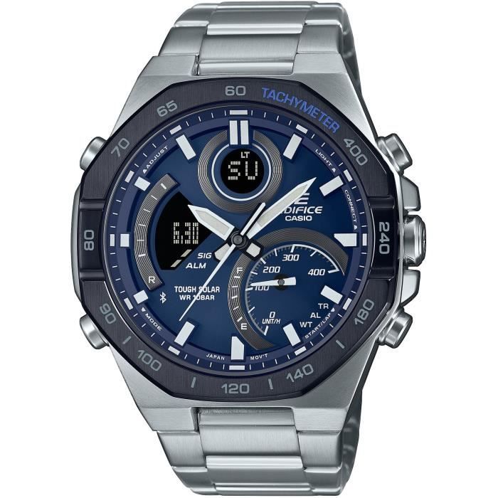 Watch - CASIO - ECB-950DB-2AEF - 51.2mm - Bluetooth - Solar - Waterproof 10 bars