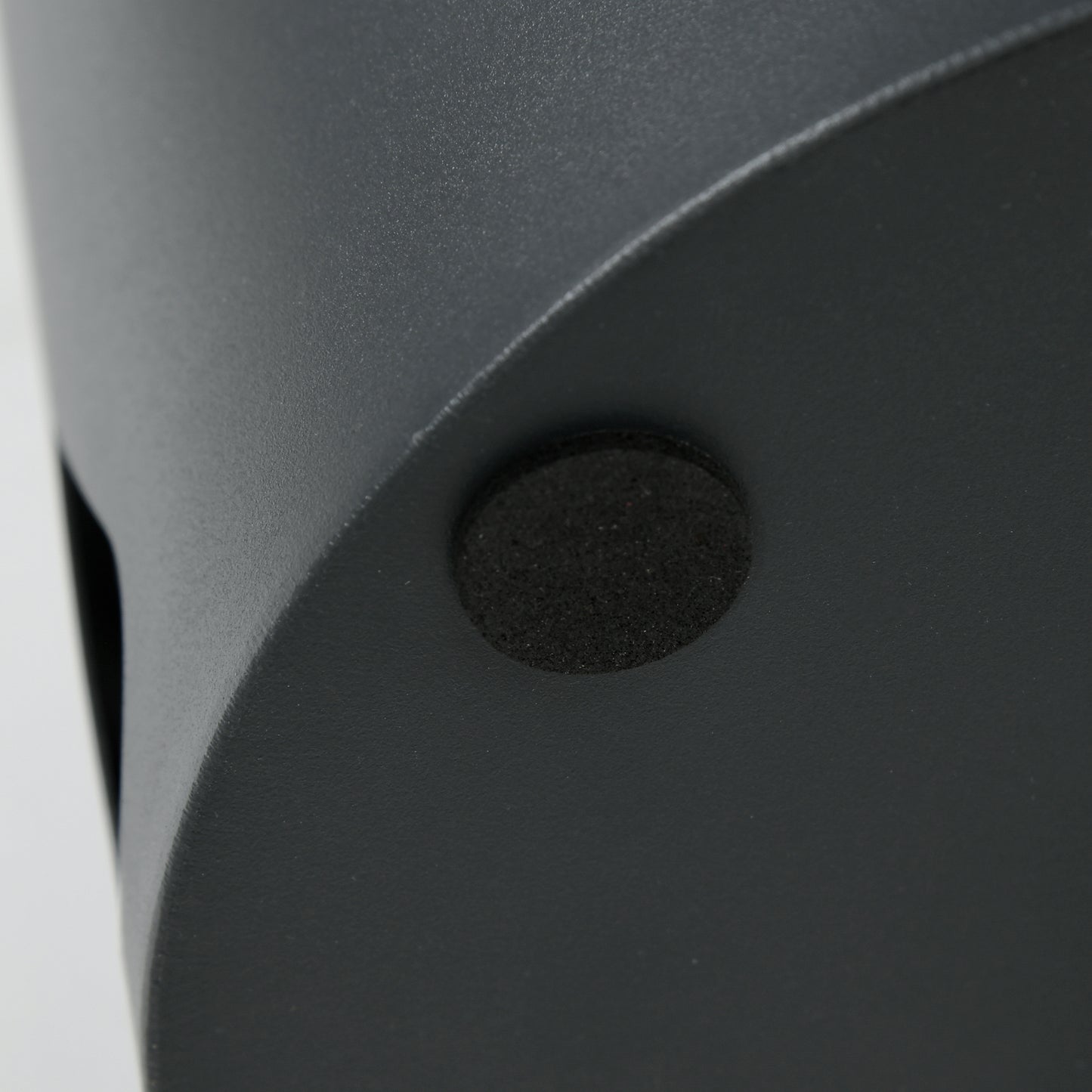 HOMCOM Schirmständer, Stahl, Säulenform, Herausnehmbares Bodenfach, Ø17 x 41H cm, Grau