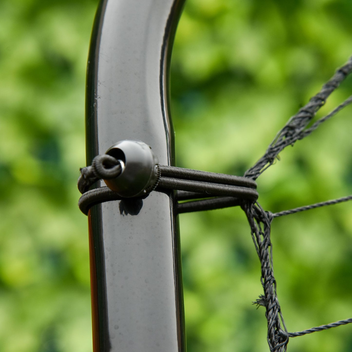 HOMCOM Fussball-Rückprallnetz, verstellbarer Winkel, höhenverstellbar, Rebounder, Kickback, Schwarz