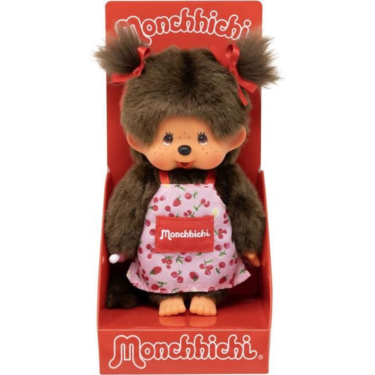 Monkey Plush - BANDAI - Monchhichi Flower Apron - 20 cm