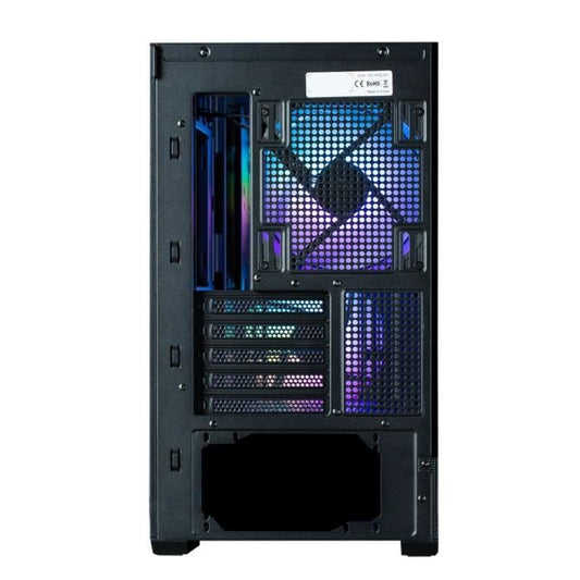 Mini Tower PC case without power supply - ZALMAN P30 AIR (Black) - Micro ATX/Mini-ITX - 3x140mm A-RGB - Mesh - USB-C/3.0/HD Audio