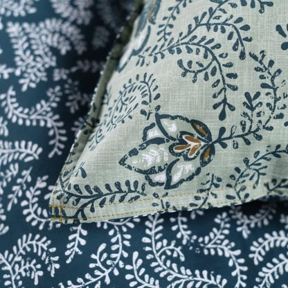Bedding set - TODAY - Sunshine - Blue - 2 people - 220x240 cm - Natural cotton - Other patterns