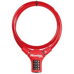 MASTER LOCK Bicycle Lock Cable [90 cm Cable] [Combination] [Exterior] [Random Color] 8229EURDPROCOL