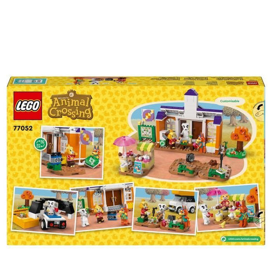 LEGO Animal Crossing 77052 Keke's Concert on the Square - Building Toy with Café