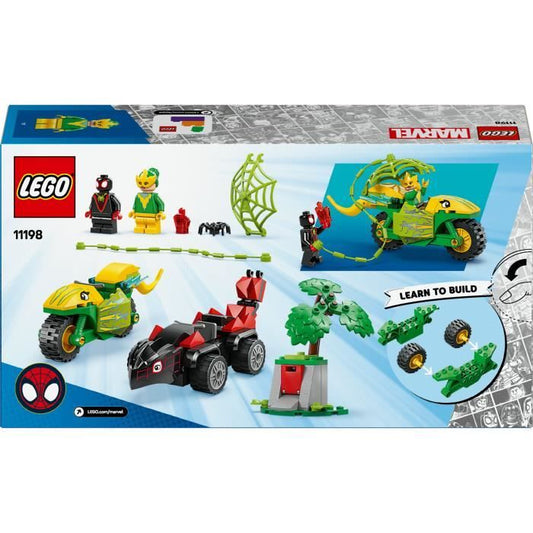 LEGO Marvel 11198 Spin and Electro Dino Chase - Spidey and His Amazing Friends