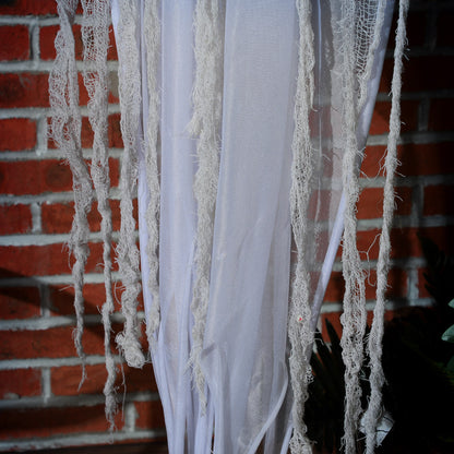 HOMCOM Geister-Dekoration für Halloween, Grusel-Heulen und Bewegung, batteriebetrieben