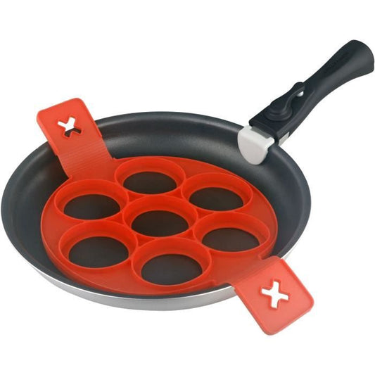 Arthur Martin AM3950 16-piece cookware set - Aluminum - Removable handle - All heat sources including induction