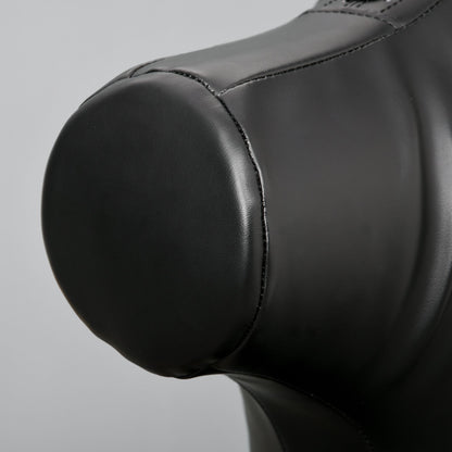 HOMCOM Boxsack Stehend 180cm Erwachsene Standboxsack Boxdummy Boxsäule Humanoides Design Heavy Duty Boxsack schwerer Boxsack-Ständer für Profis und Anfänger Schwarz