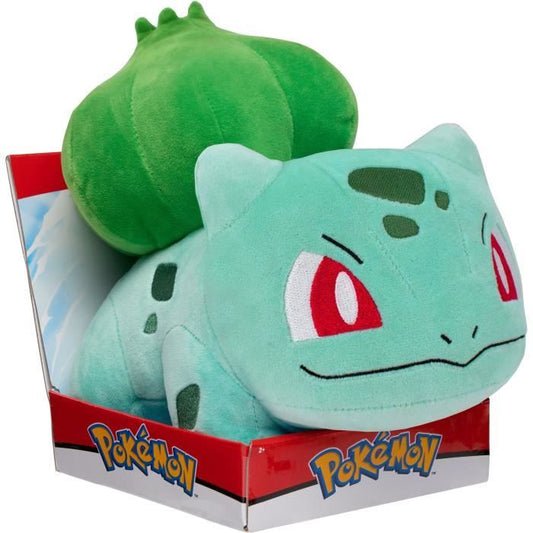 Plush - BANDAI - Pokémon Bulbasaur - 30 cm, pure softness and tenderness