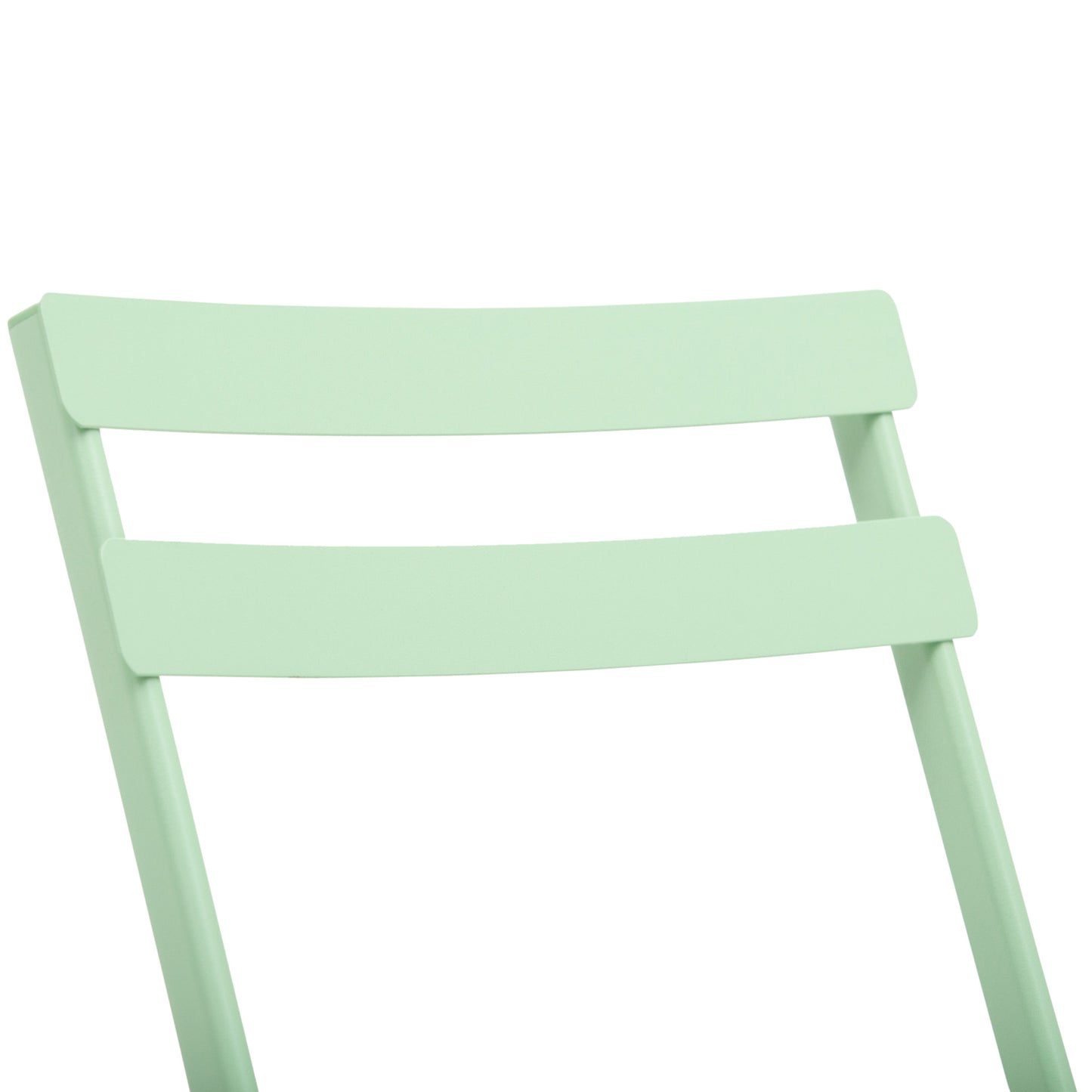 Outsunny Gartenset für 2 Personen Garnitur Balkonmöbel Set Bistrotisch mit 2 Stühlen für Hof Garten klappbar Grün