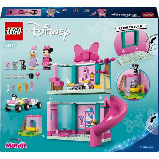 LEGO | Disney 43274 Minnie's Pet Hotel - Building Set for 4 Years - Gift