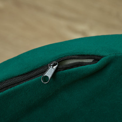 PawHut Hundesofa Hundecouch, Waschbarer Bezug, Haustiersofa mit Rückenlehne und Holzbeine, Katzensofa, für small Hunde under 4,5 kg, Grün