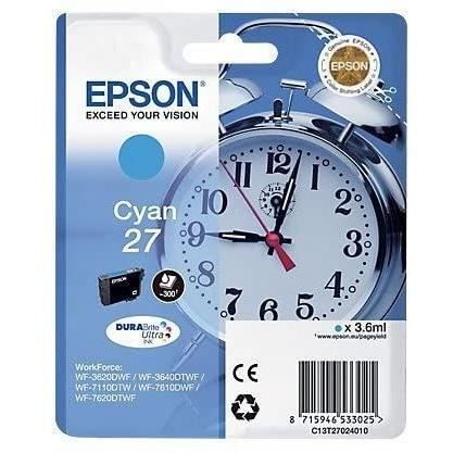 EPSON T2702 Cartridge - Alarm Clock - Cyan