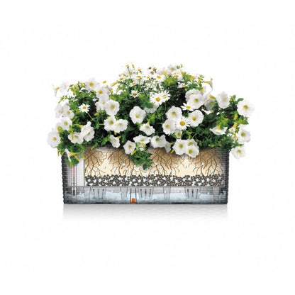 Potted Planting Kit - LECHUZA - BALCONERA 50 - Polypropylene - Brown - Indoor & Outdoor