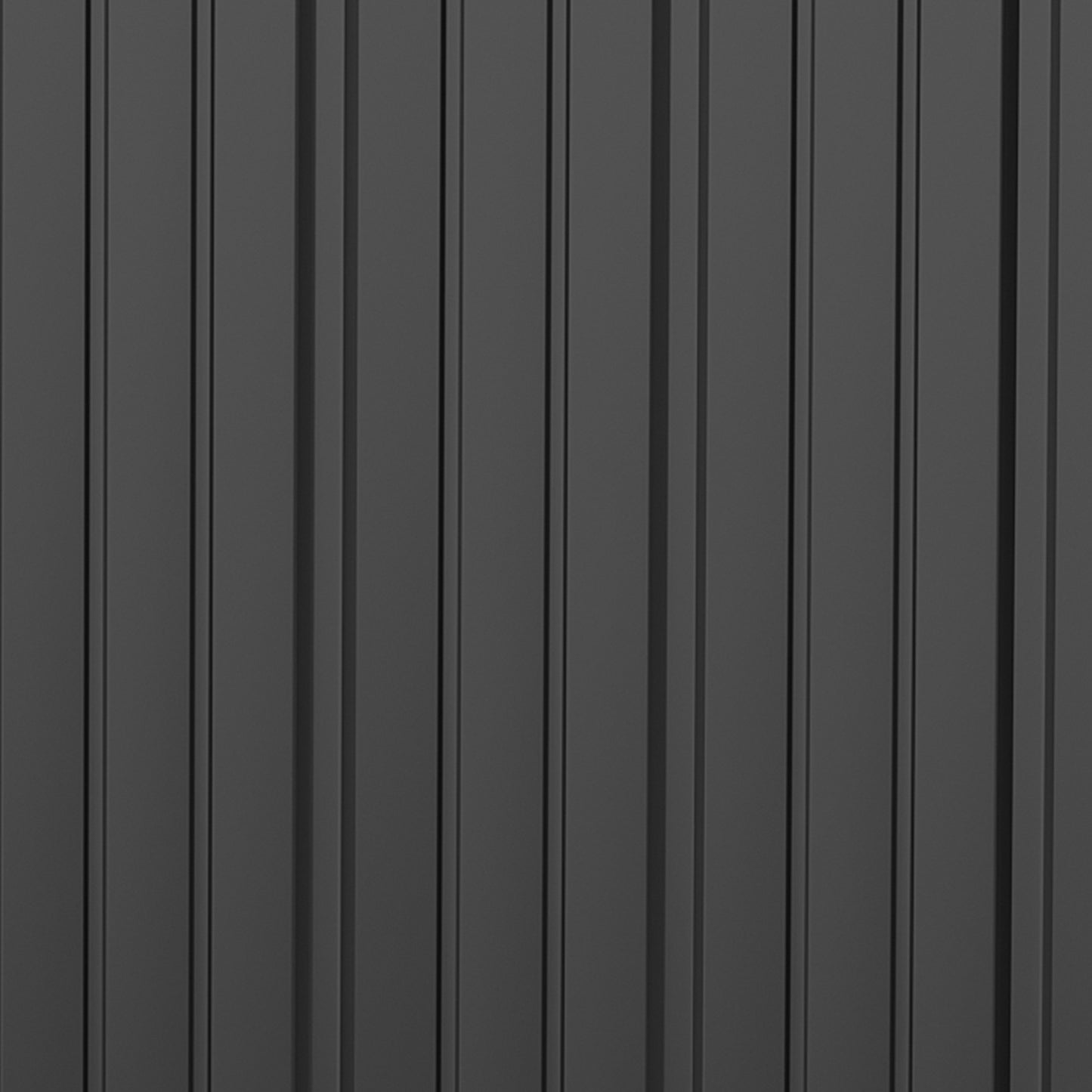 Outsunny Gartenschuppen Geräteschuppen, verschließbare Tür, wetterbeständig, inkl. Regale, 161,5 cm x 94,5 cm x 196 cm, Schwarz