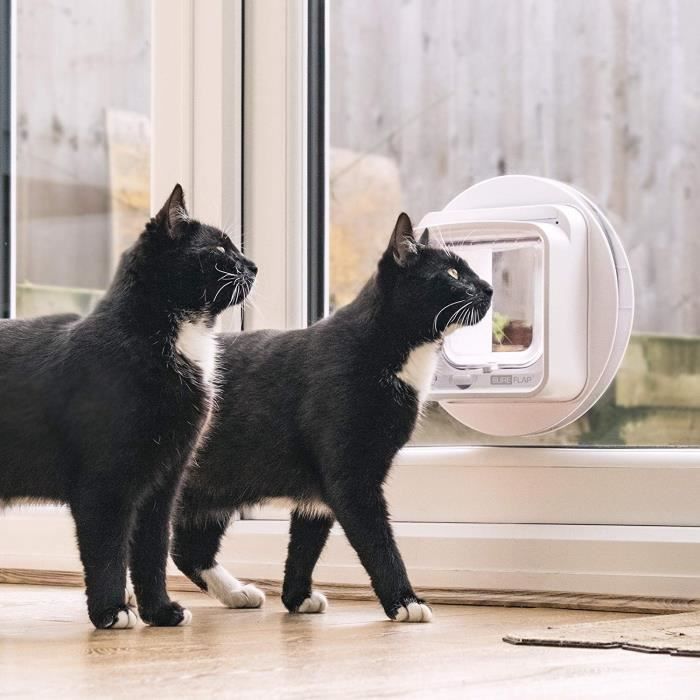 SUREFLAP CONNECTED Electronic chip - White - 142 mm x 120 mm (delivered with the hub)