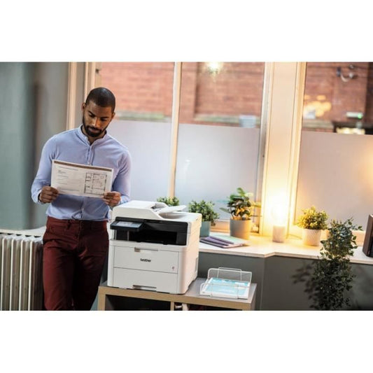 in 1 color LED multifunction printer - BROTHER - MFC-L3740CDWE - Ethernet and Wifi