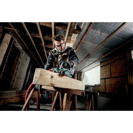 Cordless planer - METABO - HO 18 LTX 20-82 - 18 V - Cardboard