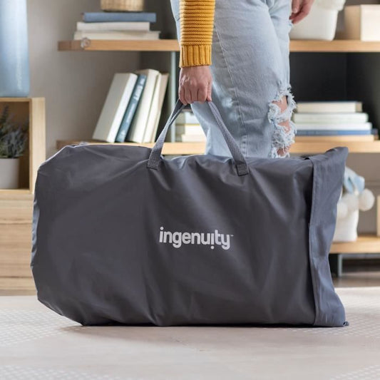 INGENUITY Stomach massage deckchair - Parker, Fixed or rocking position, Ultra-compact folding with storage bag provided