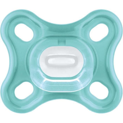 MAM Comfort Physiological Pacifier +0m Blue Set of 2 + Storage Box