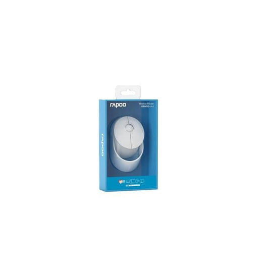 Wireless Mouse - Ralemo - Air 1 - White - Multimode 2.4GHz/Bluetooth - 1600 dpi
