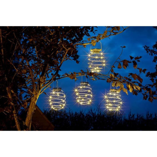 Spiralight Smart Garden Solar Lantern - Pack of 4