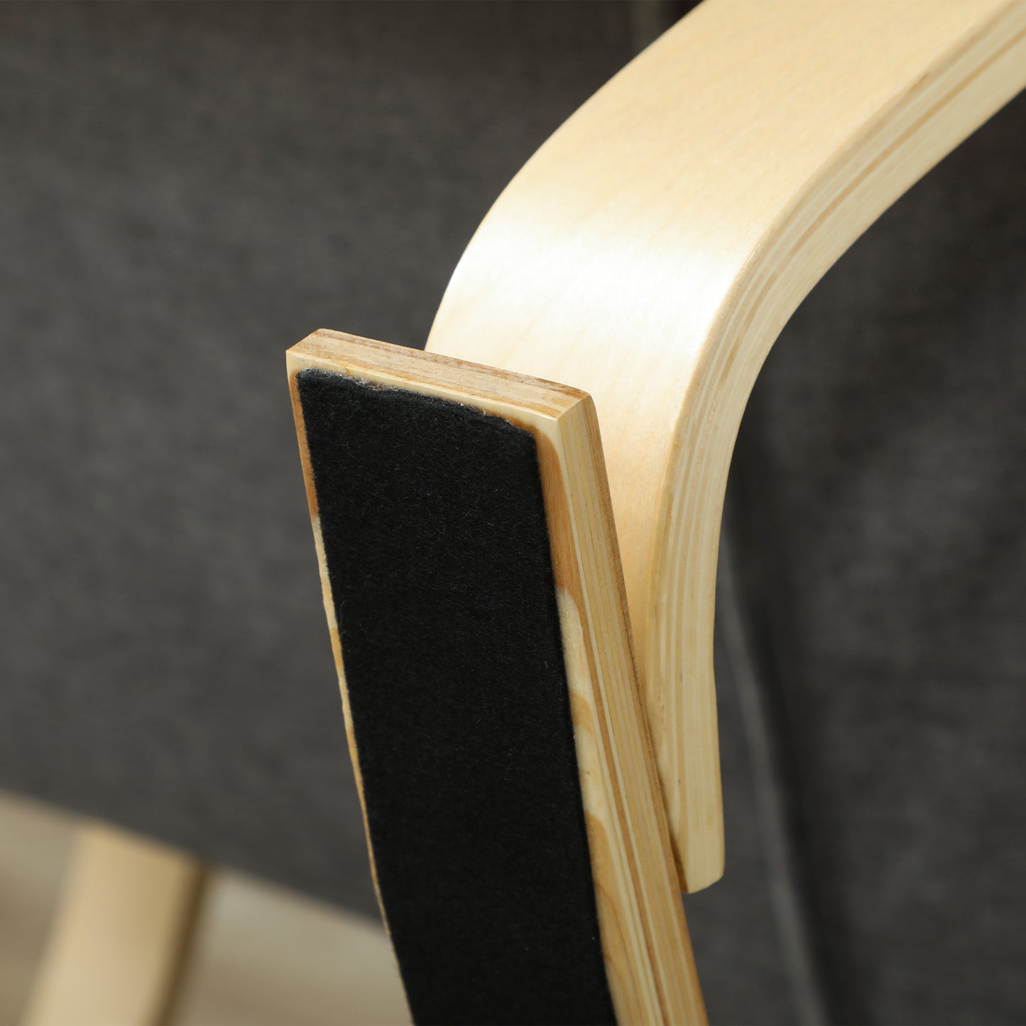 HOMCOM Schaukelstuhl mit Massage-Funktion, Lendenheizung, 3 Modi, Stoffbezug, Grau