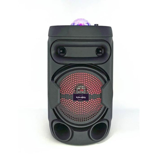INOVALLEY KA02 BOWL - 400W Bluetooth light speaker - Karaoke function - Multicolored LED kaleidoscope ball - USB port, Micro-SD