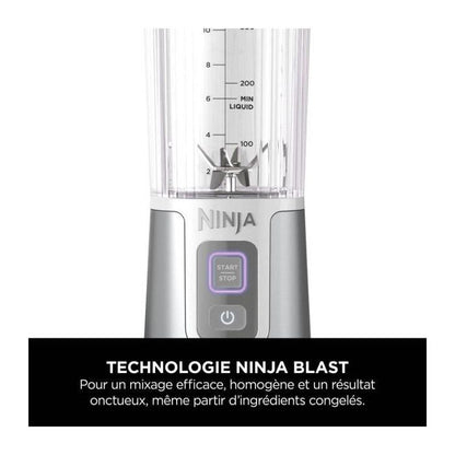 Ninja Blast Portable Blender - BC151EUWH - 530 ml bowl - 2h battery life - cordless - BPA free - white