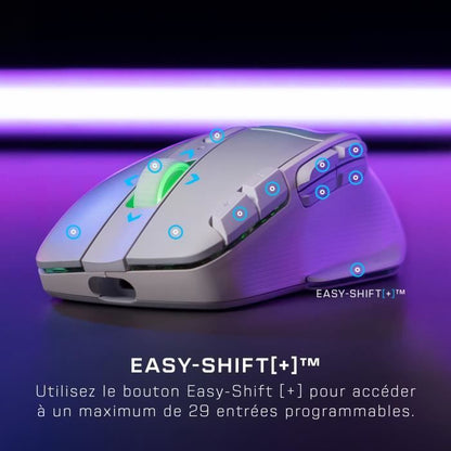 Wireless Gaming Mouse - TURTLE BEACH - Kone XP Air - With Charging Station - White