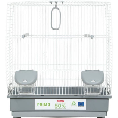 Bird Cage - Carla - Recycled Plastic - 2 Perches - 2 Feeders - Swing