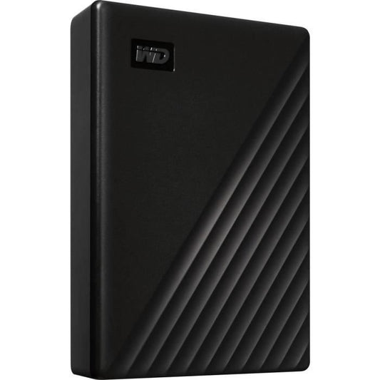 WD - External hard drive - My Passport  - 5TB - USB 3.2 (WDBPKJ0050BBK-WESN)