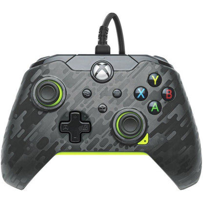 Gamepad - PDP - MAN FIL XBOX - Wired - Electric Carbon - Vibration Yes
